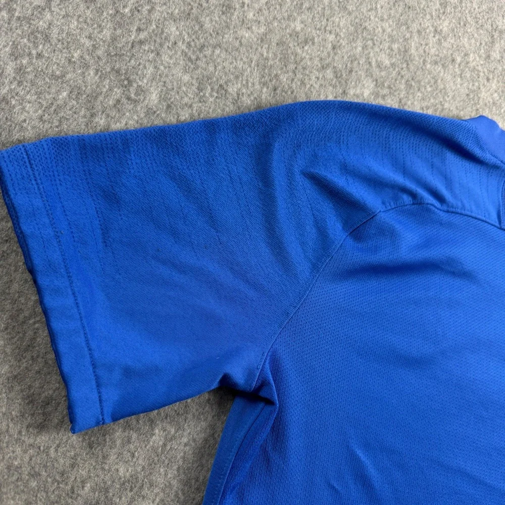 Nike Chelsea FC Dri-FIT Training Jersey Mens Blue Soccer Shirt Short Sleeve